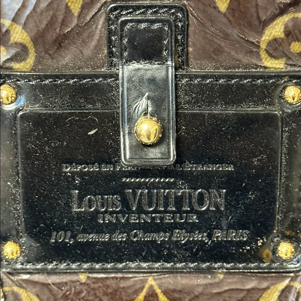 Louis Vuitton Thunder Shearling Monogram Runway Bag FW2007 Limited